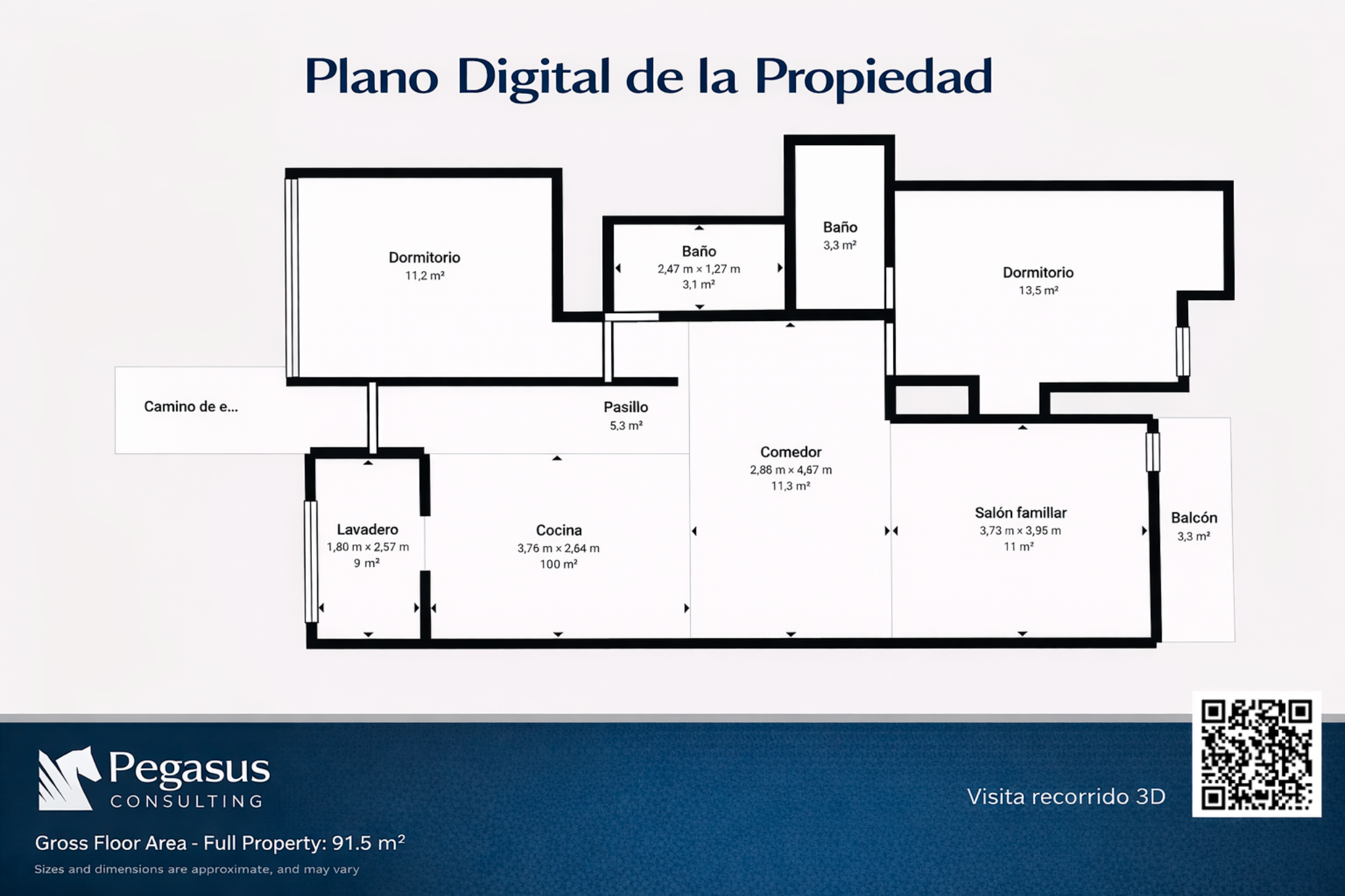 Plano digital de la propiedad